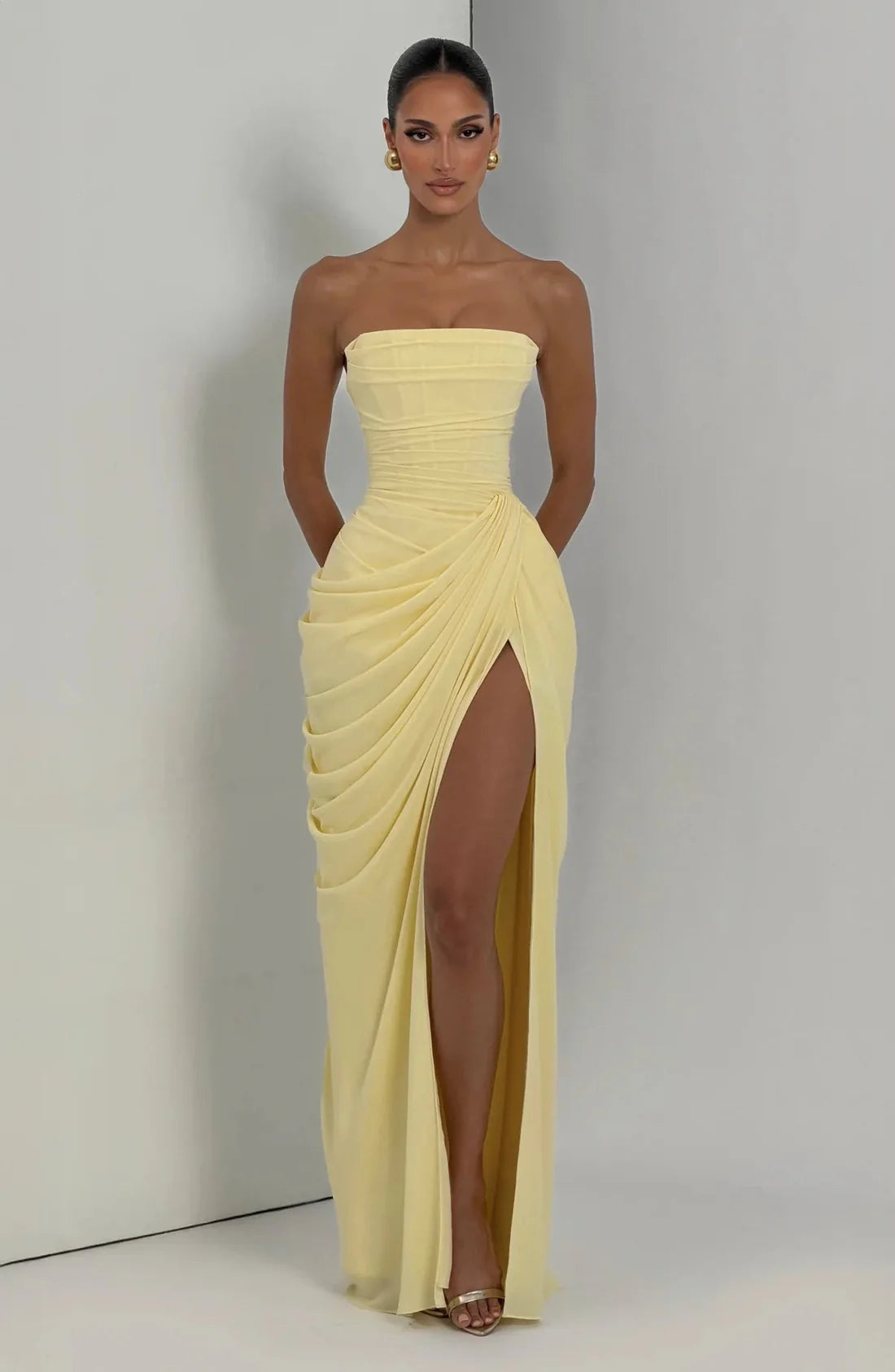 Lemon Maxi Dress